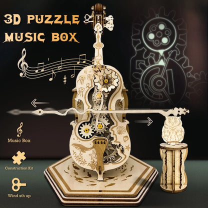 3D Puzzle Magic Cello