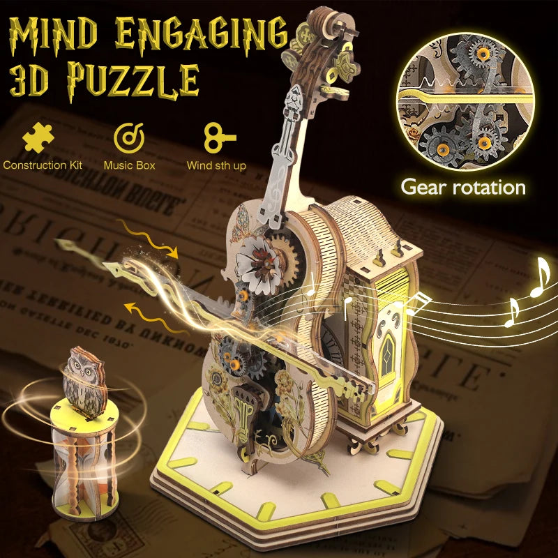 3D Puzzle Magic Cello